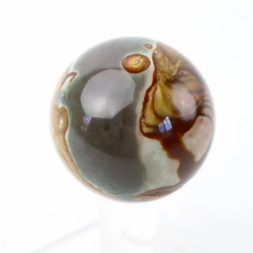 Polychrome Jasper Sphere - 45mm - Picture 4 of 12